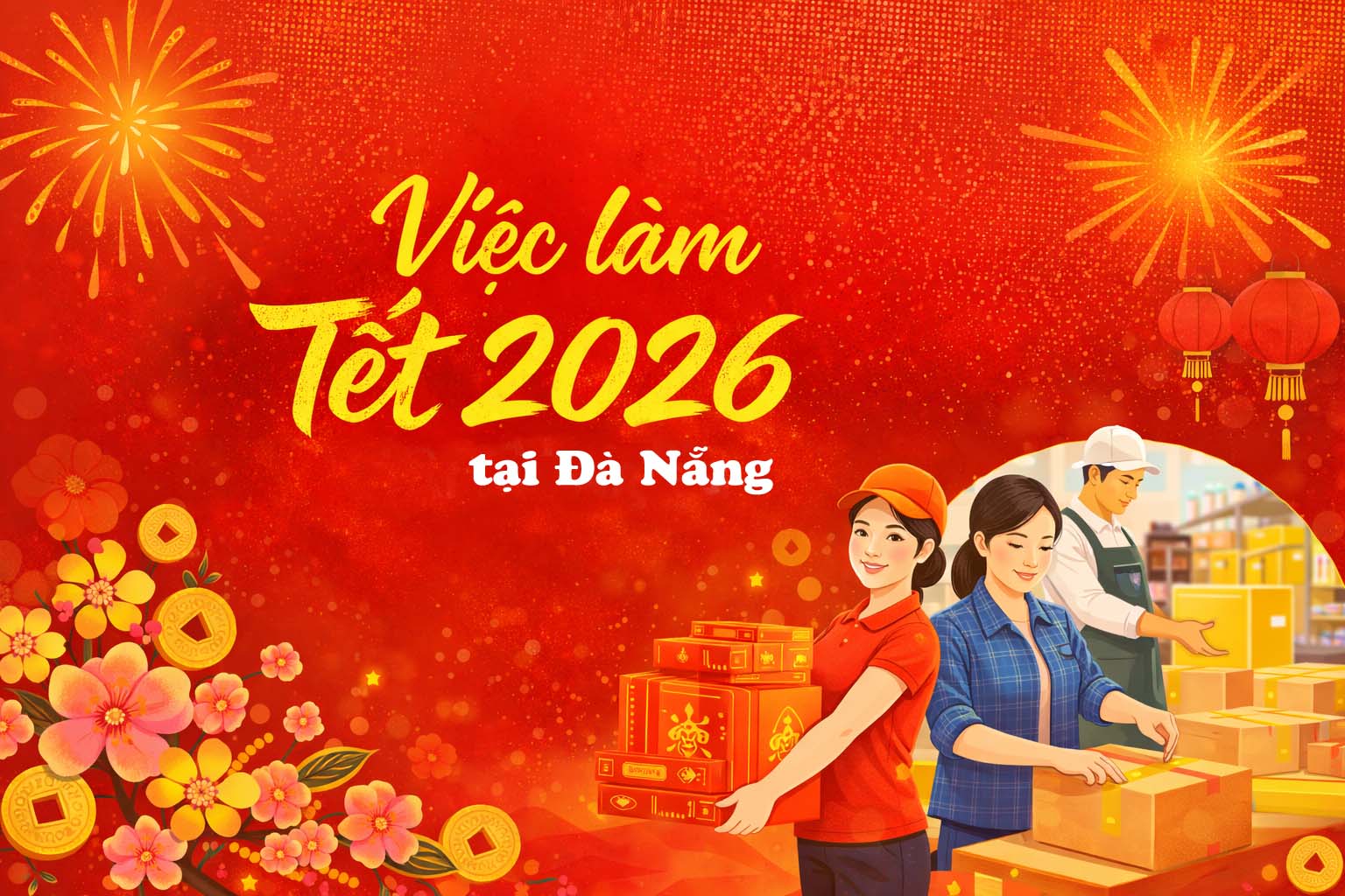 việc làm thời vụ Tết 2026 tại Đà Nẵng