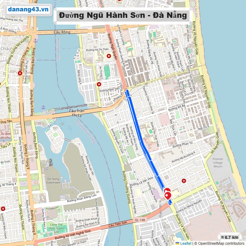 Đường Ngũ Hành Sơn Đà Nẵng